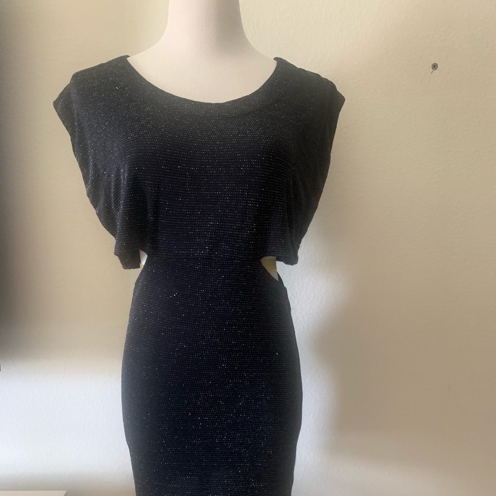 Somedays Lovin black sparkly dress small